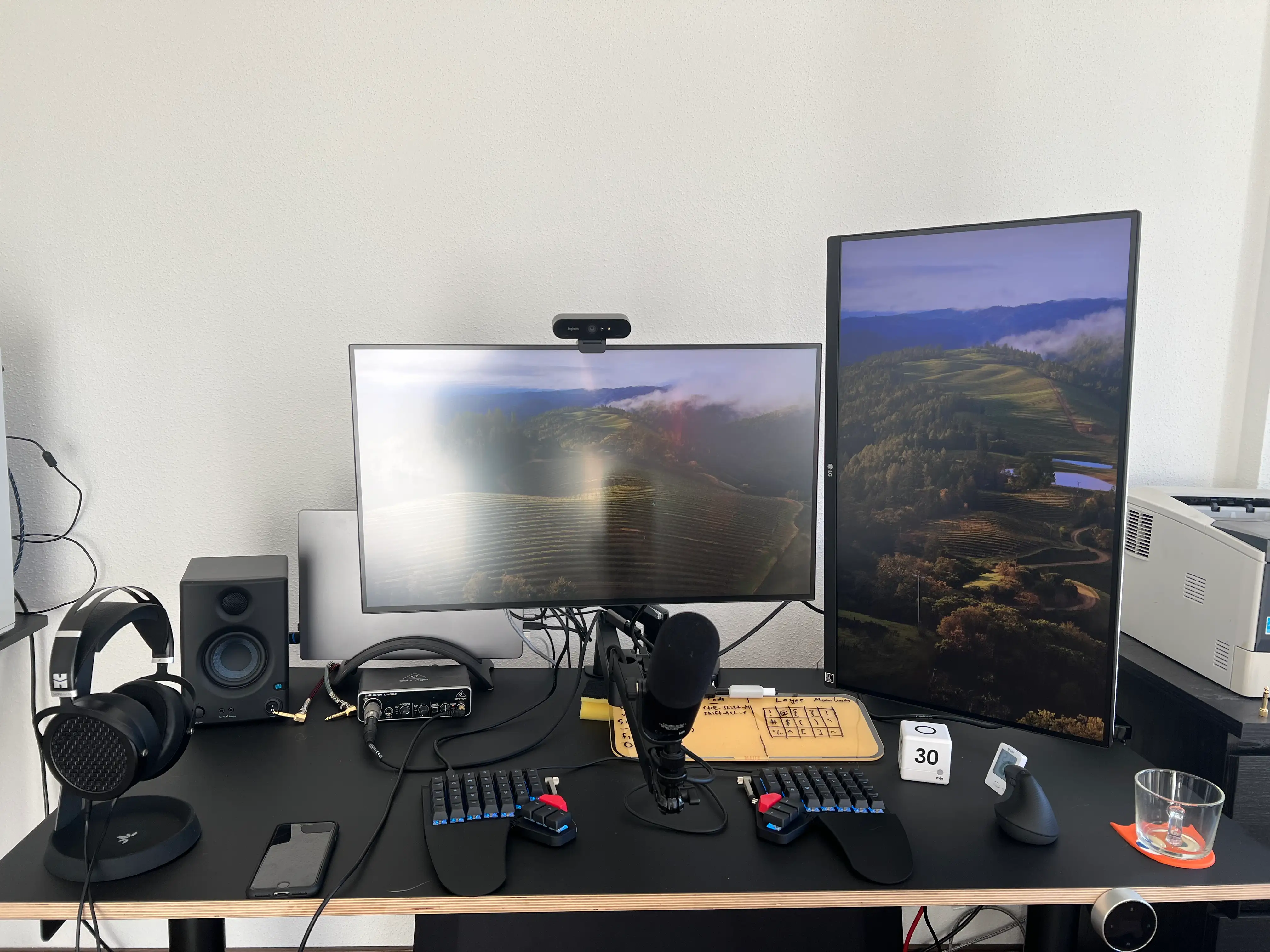 Photo of my home office setup